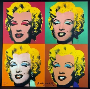 After Andy Warhol, Marilyn Monroe, 1980s, Print