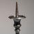 Metal Early 20th Century France Gray Silver Candlestick For Sale - Image 7 of 15