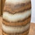 Ceramic Brown and Cream Ceramic Vase with Flared Neck For Sale - Image 7 of 9