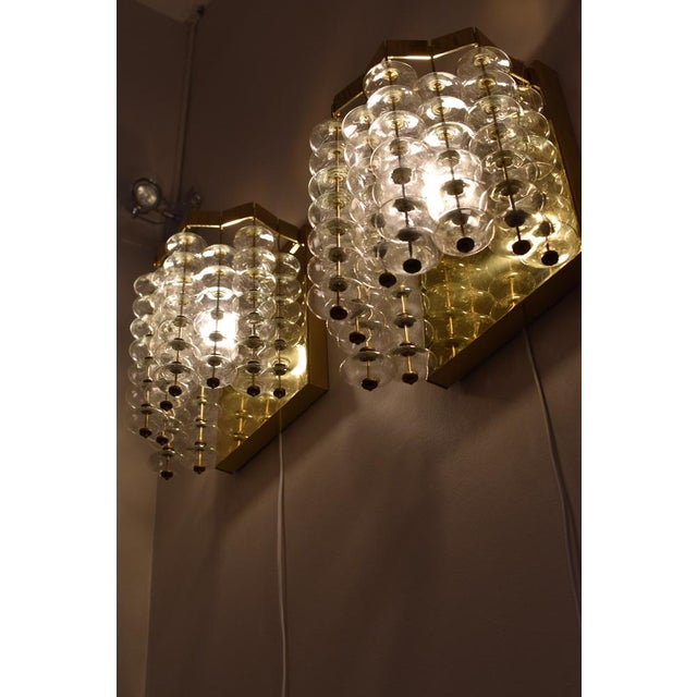 Metal Estrella V-258 Wall Lamp by Hans-Agne Jakobsson for Markaryd, Set of 2 For Sale - Image 7 of 14