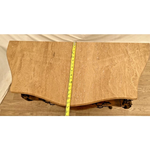 Antique French Bombe Nightstand, Commode Chest of Drawers, Inlays, Marble Top For Sale - Image 10 of 13