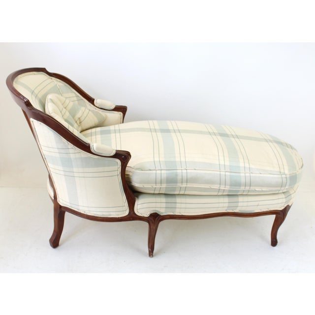 Vintage French Country Chaise Lounge Chairish