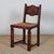 French Straw-Seated Chairs in Wood, 1940, Set of 6 For Sale - Image 3 of 12