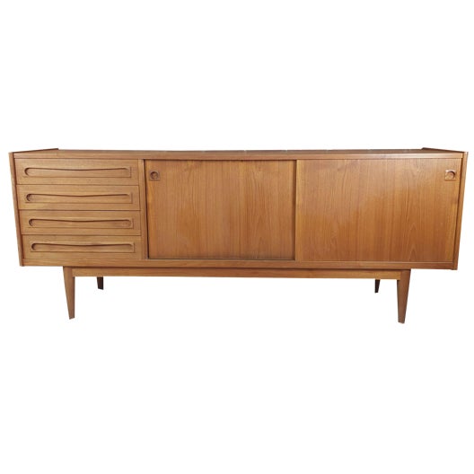 Vintage Teak Sideboard by Johannes Andersen, Denmark, 1960 For Sale