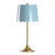 Wildwood Mirasol Lamp - Blue For Sale