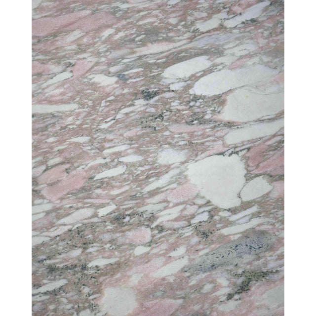 Mid-Century Round Model T69 Dining Table in Marble from Tecno, 1960s For Sale - Image 6 of 11