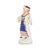 Mid 19th Century Antique 19th-Century Staffordshire Figurine of a Man a La Turquoise For Sale - Image 5 of 10