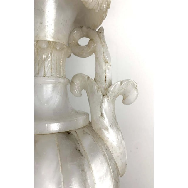 Amphora Lamp in Alabaster Status For Sale - Image 6 of 10