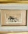 Edmund Blampied Pen Drawing of a Horse Matted and Framed in Gilt Frame For Sale - Image 10 of 12