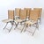 Mid-Century French Folding Chairs in Wicker and Iron, 1960s, Set of 6 For Sale - Image 13 of 17