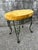 Mid-Century Modern Wrought Iron Vanity Stool. Circa 1960s For Sale - Image 13 of 18