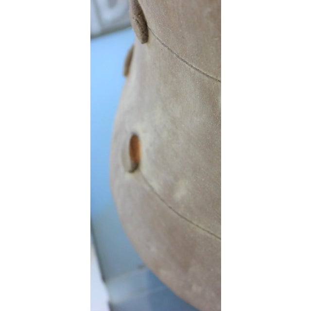 Japan Haniwa Style Figures Unglazed Terra Cotta - A Set of Two For Sale - Image 10 of 13