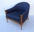 C.1950's Hollywood Regency Slipper Lounge Chair Attr. To Selig For Sale - Image 9 of 13