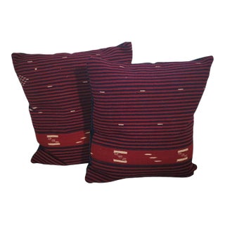 Striped Mexican Indian Horse Pillows For Sale