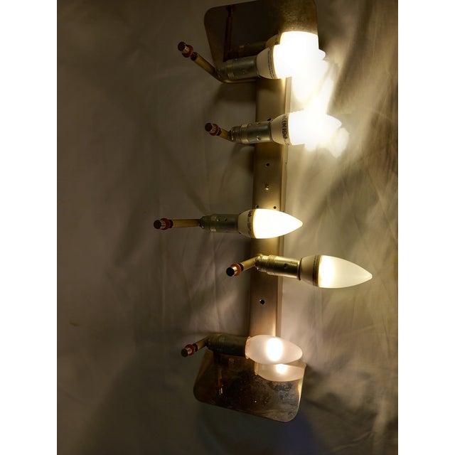 White Ice Glass Rappotenstein Wall Lamp by J. T. Kalmar for Kalmar, 1960s For Sale - Image 8 of 18