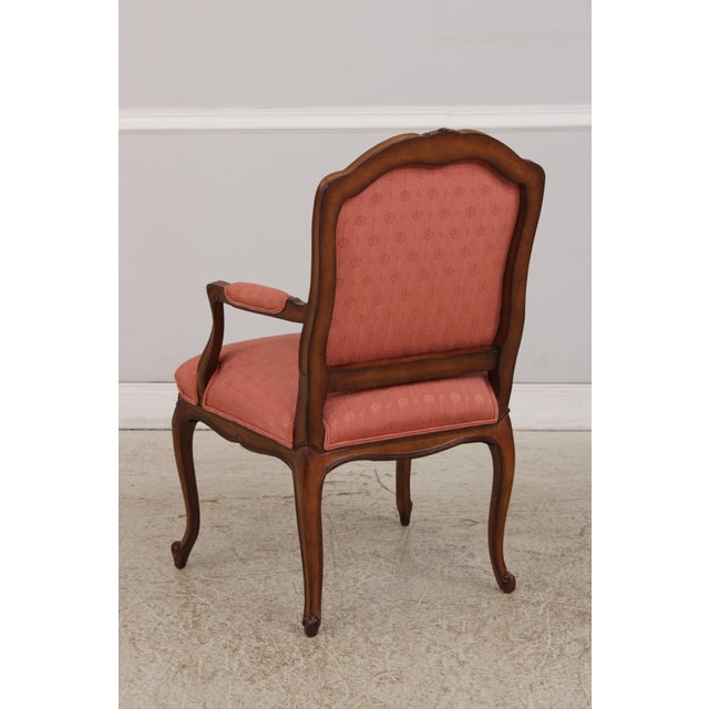 Wood Pair of Lewis Mittman Louis XV Fauteuil Armchairs For Sale - Image 7 of 18