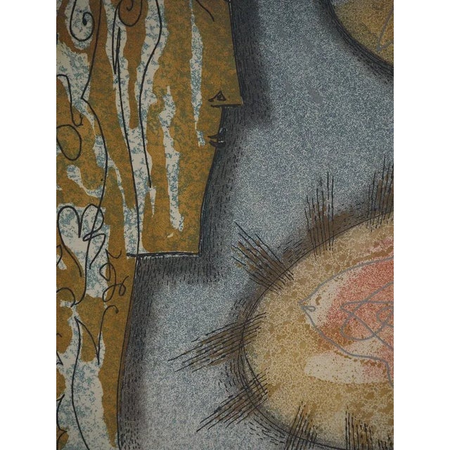 André Masson, Female Profile with Breasts, Original Engraving For Sale - Image 5 of 6