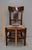 Early 19th Century Directoire Side Chair in Cherrywood and Straw For Sale - Image 12 of 16