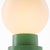 Metal GLOBE Rechargeable Cordless LED Table Lamp, 3-Levels Brightness Touch Sensor Control, Moss For Sale - Image 7 of 14