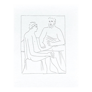 Picasso 12 Numa Follows the Lessons of Pythagoras