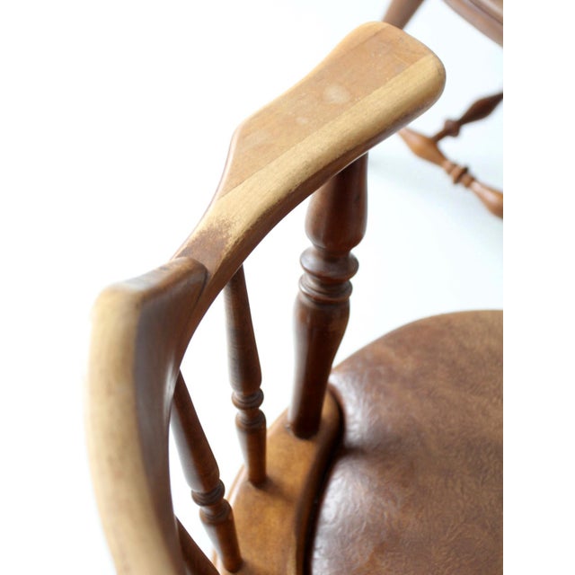 Mid-Century Dinaire Windsor Dining Chairs Set 6 For Sale - Image 4 of 18