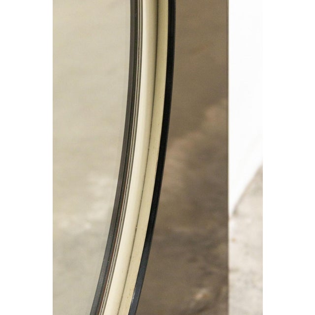 Copper Glass Wall Mirror by Giannobi, Italy, 1980s For Sale - Image 3 of 11