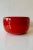 Red 1970s Timo Sarpaneva for Rosenthal Studio Line Rocking Pottery Bowl For Sale - Image 8 of 9
