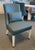Modern Tuxedo Upholstered Dining Chairs For Sale - Image 3 of 6