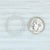 New 0.46ctw Diamond Eternity Ring 14k White Gold Size 6 Wedding Stackable Band For Sale In Greensboro - Image 6 of 7