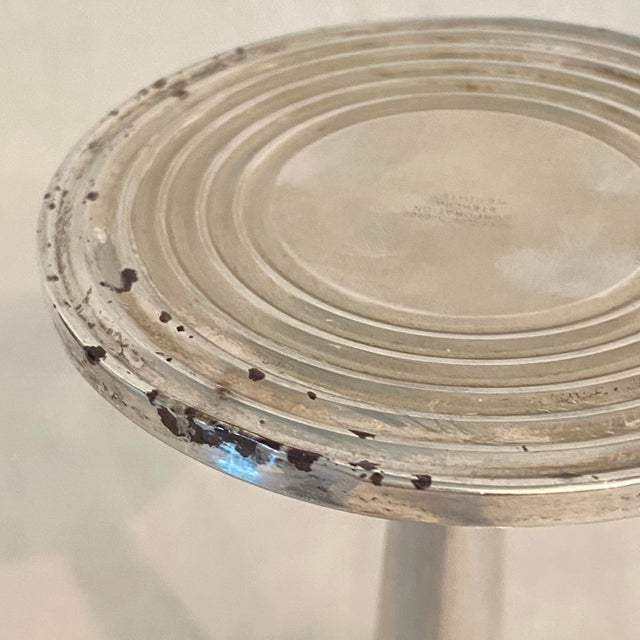 Tarlton Silver Corporation Sterling Silver Weighted Bottom Compote or Bon-Bon Dish For Sale - Image 10 of 11