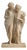 Sculpture of Bacchus and Ariadne, Late 19th-Early 20th Century, White Marble For Sale