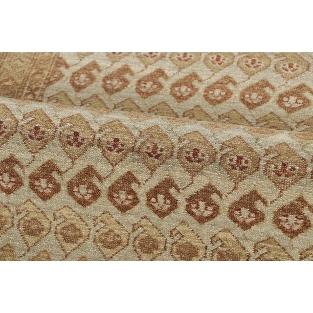 Modern Saraband Style Paisley Wool Rug, by Rug & Kilim, India For Sale In New York - Image 6 of 9