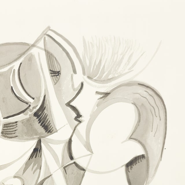 1980s Between Two Presences - Robert Lohman, C. 1980 For Sale - Image 5 of 10