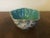 Antique 19th Century Chinese Export Porcelain Bowl Decorated with Peaches & Bats with Turquoise Interior For Sale - Image 10 of 13