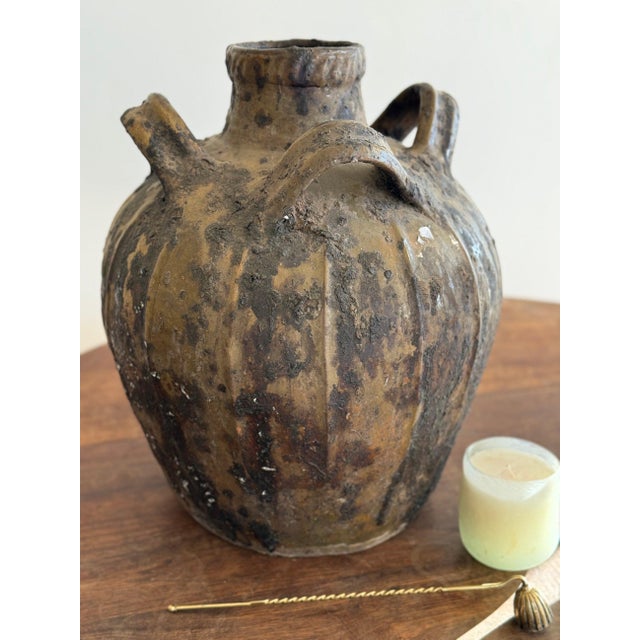 Traditional Large 18th c. French Walnut Jug For Sale - Image 3 of 4