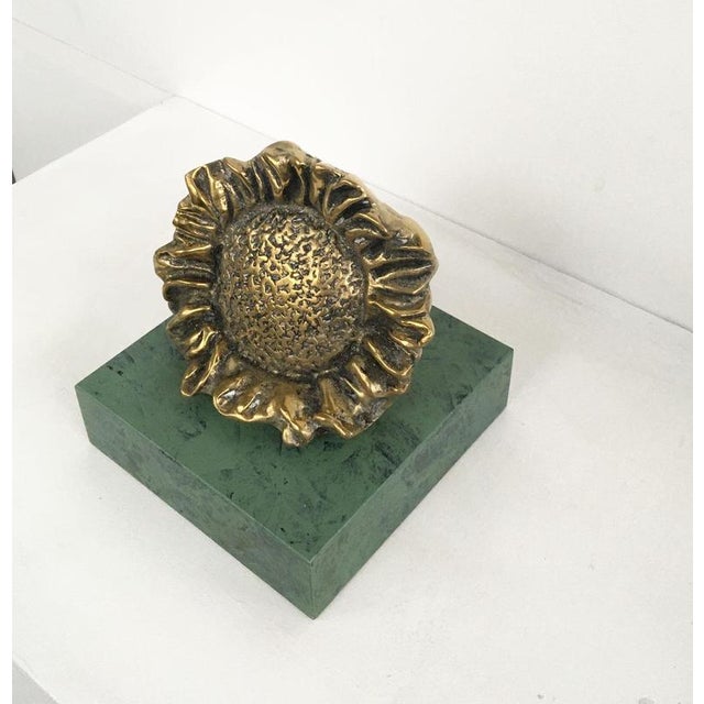 Patrizia Guerresi, Italian Flowe Sculpture, 1986, Bronze For Sale - Image 14 of 18