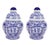 Chinoiserie Ginger Jar Chinoiserie Salt and Pepper Shaker For Sale - Image 3 of 3