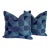 Early 21st Century Geometric Outdoor/Indoor Acrylic Pillows- a Pair For Sale