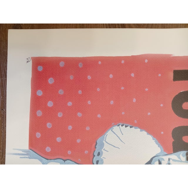 Lithograph from the 'Today' series. The series represents the artist's personal vision of contemporary life, juxtaposing...