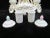 Ceramic Sitzendorf Porcelain Cherub Putti Figural Inkwell Centerpiece Figurine & Inserts For Sale - Image 7 of 13