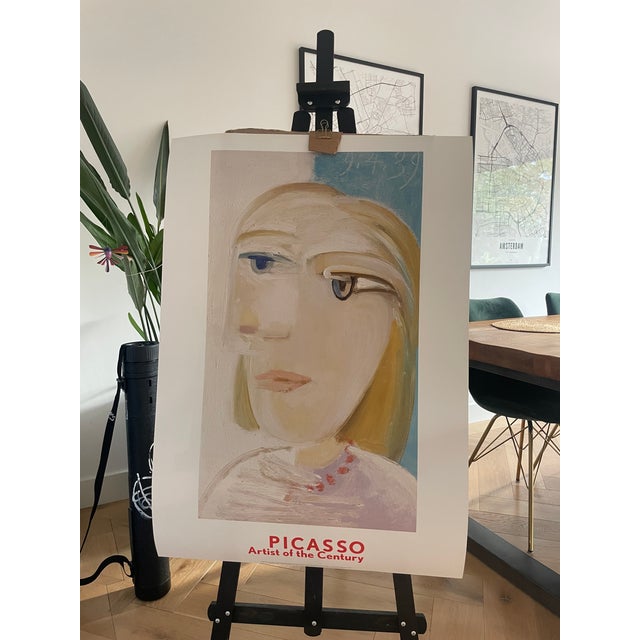 Paper Tête De Femme (Marie Thérese Walter), Copyright 1999 Pablo Picasso, Courtesy, Helly Nahmad Gallery, London Printed in Holland #Ps 936 For Sale - Image 7 of 7