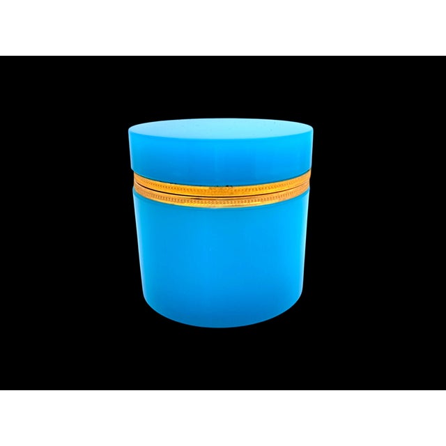 Murano Opaline Glass Jewelry Box, 1950s For Sale - Image 9 of 12