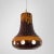 Brown Glazed Ceramic Pendant Light, Germany, 1970s For Sale - Image 4 of 13