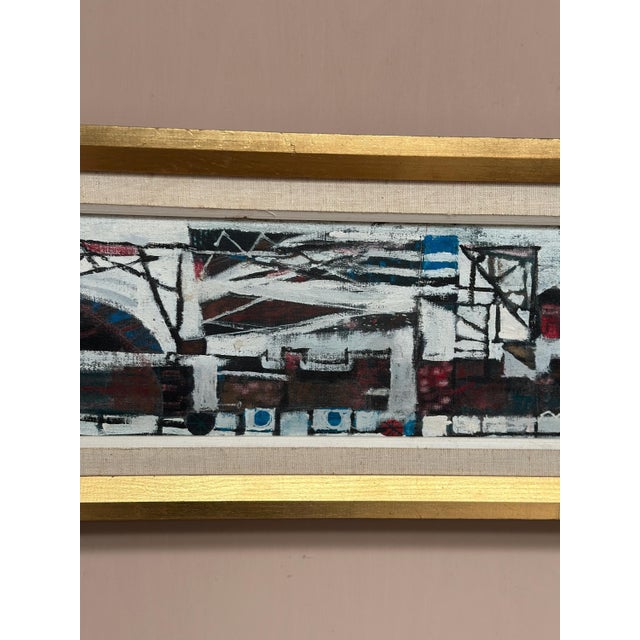 Teddy Sempinski, Transition, 1960s, Oil on Canvas, Framed For Sale - Image 8 of 14
