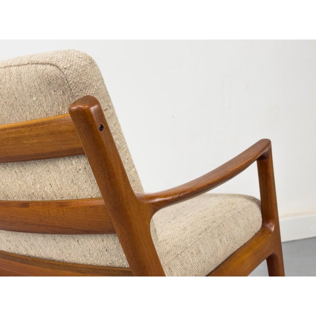 Danish Senator Lounge Chair in Teak by Ole Wanscher for Cado, 1960s For Sale - Image 14 of 18