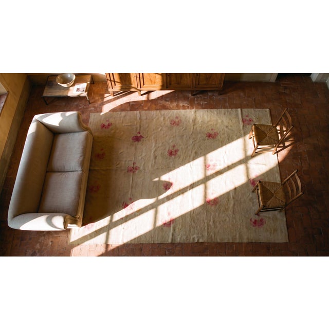 1920s English Needlepoint Carpet For Sale - Image 11 of 12