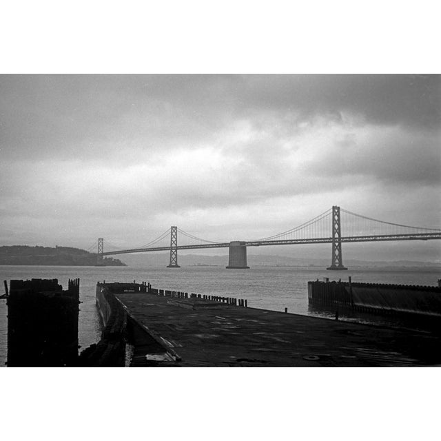 Andres, View of the Bay Bridge in San Franciso, USA, 1962, Photographic Print For Sale