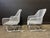 Mid-Century Modern Pair of 1950’s Russell Woodard Sculptural Spring Chairs With Ottoman Set, 4 Pieces, Attributed For Sale - Image 3 of 11