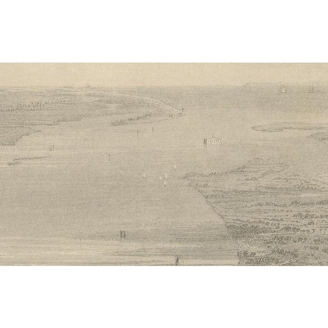 Birds-Eye View of Charleston, 1800s, Paper For Sale - Image 4 of 10