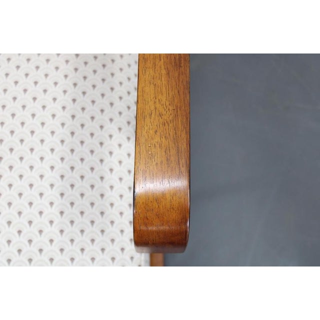 Vintage Art Deco Lounge Chairs in Walnut and Oak, 1930s, Set of 2 For Sale - Image 17 of 18